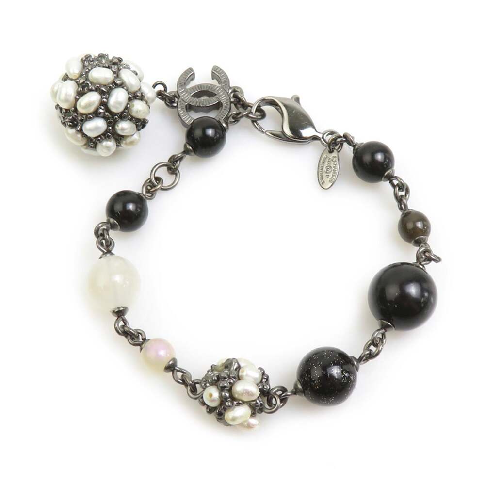 Chanel Cc Logo Bracelet Metal #371335C63B